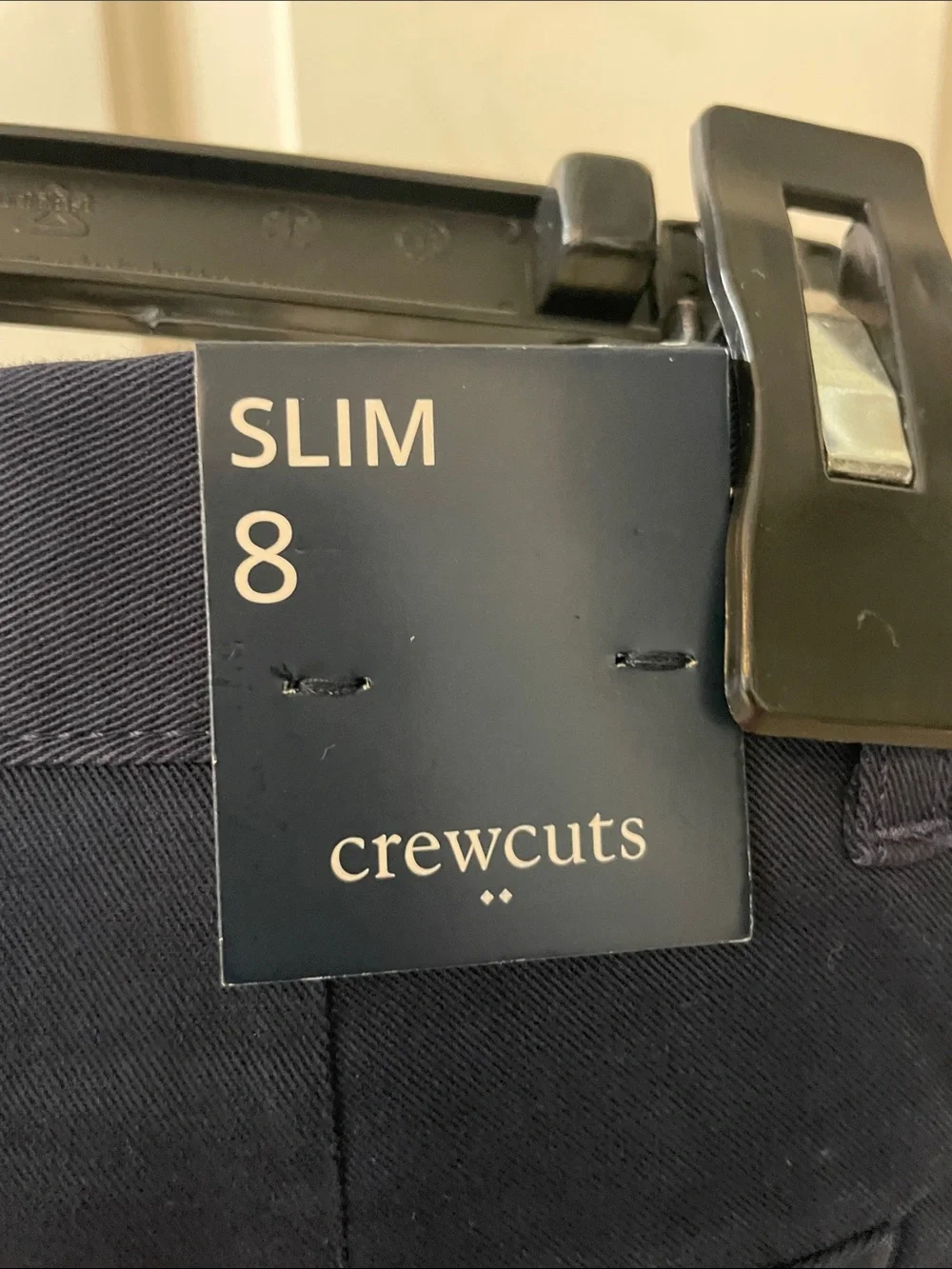 J. Crew Navy Straight-Fit Chinos